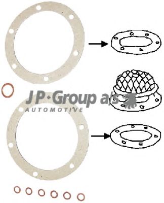 JP GROUP 8119600113 -  Прокладка, сетчатый масляный фильтр